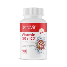 Vitamin D3 2000IU + K2 MK-7 100mcg (Witamina D3 + K2) 90tab. OSTROVIT