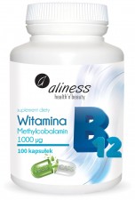 Witamina B12 100kaps vege ALINESS