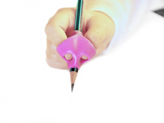 Nakładka korygująca do pisania na długopis, ołówek Kolor: Różowy