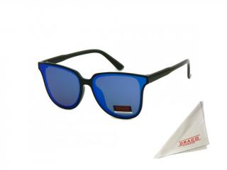 Okulary przeciwsłoneczne niebieskie lustrzanki - damskie