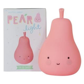 A Little Lovely Company lampka nocna LED Gruszka Szczęścia Pink Mimisia.pl