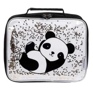 A Little Lovely Company - TERMO lunchbox GLITTER Panda Mimisia.pl