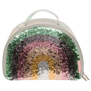 A Little Lovely Company - TERMO lunchbox GLITTER Tęcza Mimisia.pl