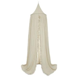Baldachim nad łóżeczko Vintage 245 cm Vintage Ruffle Nougat Jollein Mimisia.pl