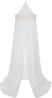 Baldachim nad łóżeczko Vintage Boho 420x245 cm Ivory Jollein Mimisia.pl