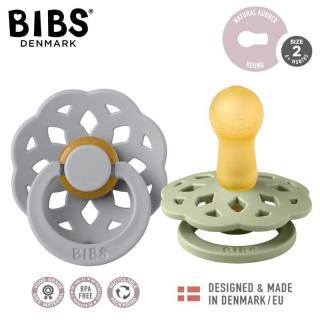 BIBS BOHEME 2-PACK SAGE  CLOUD M Smoczek Uspokajający kauczuk Hevea Mimisia.pl