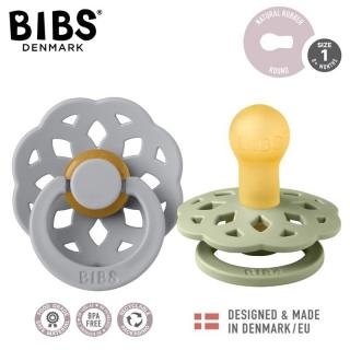 BIBS BOHEME 2-PACK SAGE  CLOUD S Smoczek Uspokajający kauczuk Hevea Mimisia.pl