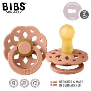 BIBS BOHEME PEACH M Smoczek Uspokajający kauczuk Hevea Mimisia.pl