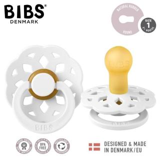 BIBS BOHEME WHITE S Smoczek Uspokajający kauczuk Hevea Mimisia.pl