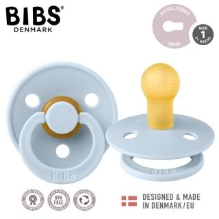 BIBS COLOUR 1 PACK BABY BLUE S Smoczek Uspokajający kauczuk Hevea Mimisia.pl