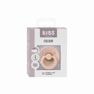 BIBS COLOUR 1 PACK BLUSH S Smoczek Uspokajający kauczuk Hevea Mimisia.pl