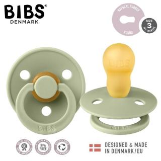 BIBS COLOUR 1 PACK SAGE L Smoczek Uspokajający kauczuk Hevea Mimisia.pl