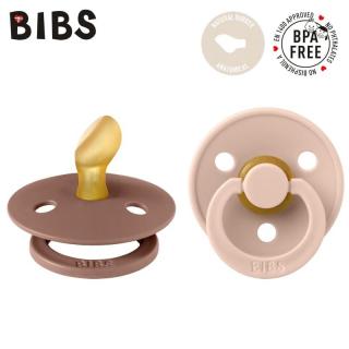 BIBS COLOUR ANATOMICAL 2-PACK BLUSH  WOODCHUCK S Smoczek ortodontyczny kauczuk Hevea Mimisia.pl