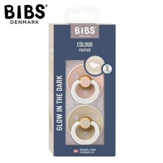 BIBS COLOUR ANATOMICAL 2-PACK NIGHT BLUSH  WANILLA M Smoczek Anatomiczny kauczuk Hevea Mimisia.pl