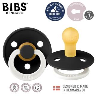 BIBS COLOUR BLACK NIGHT S Smoczek Uspokajający kauczuk Hevea Mimisia.pl