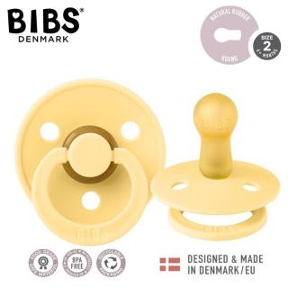 BIBS COLOUR PALE BUTTER M Smoczek Uspokajający kauczuk Hevea Mimisia.pl