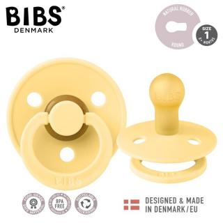 BIBS COLOUR PALE BUTTER S Smoczek Uspokajający kauczuk Hevea Mimisia.pl