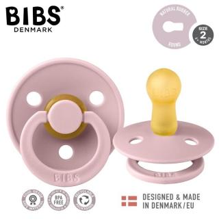 BIBS COLOUR PINK PLUM M Smoczek uspokajający kauczuk Hevea Mimisia.pl