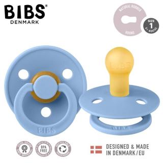 BIBS COLOUR SKY BLUE S Smoczek Uspokajający kauczuk Hevea Mimisia.pl