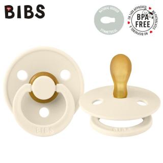 BIBS COLOUR SYMMETRICAL IVORY S Smoczek Symetryczny kauczuk Hevea Mimisia.pl