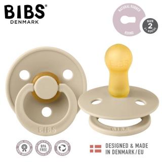 BIBS COLOUR VANILLA M Smoczek Uspokajający kauczuk Hevea Mimisia.pl