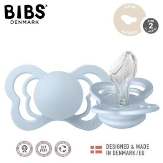 BIBS COUTURE BABY BLUE M Smoczek ortodontyczny silikonowy Mimisia.pl