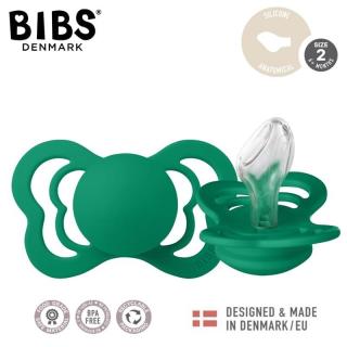 BIBS COUTURE EVERGREEN M Smoczek ortodontyczny silikonowy Mimisia.pl
