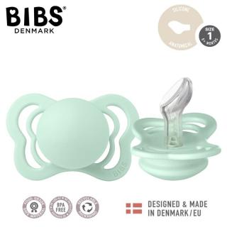 BIBS COUTURE NORDIC MINT S Smoczek ortodontyczny silikonowy Mimisia.pl