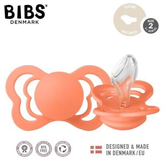 BIBS COUTURE PAPAYA M Smoczek ortodontyczny silikonowy Mimisia.pl