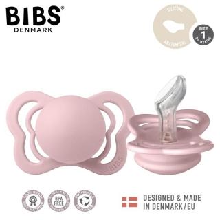 BIBS COUTURE PINK PLUM S Smoczek ortodontyczny silikonowy Mimisia.pl