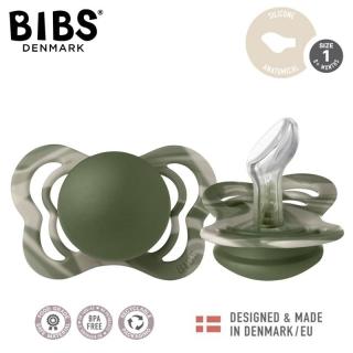 BIBS COUTURE TIE DYE CAMO GREEN HUNTER SAND S Smoczek ortodontyczny silikonowy Mimisia.pl
