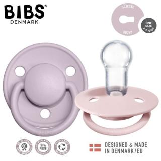 BIBS DE LUX 2-PACK BLOSSOM  DUSKY LILAC Smoczek uspokajający silikonowy ONE SIZE Mimisia.pl