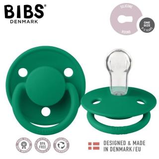 BIBS DE LUX EVERGREEN Smoczek uspokajający silikonowy ONE SIZE Mimisia.pl