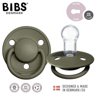 BIBS DE LUX GREEN HUNTER Smoczek uspokajający silikonowy ONE SIZE Mimisia.pl