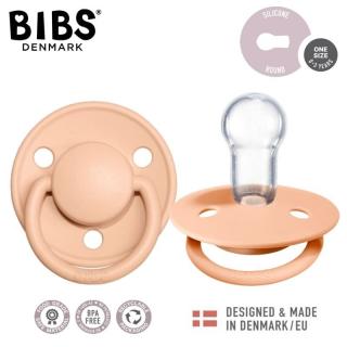 BIBS DE LUX PEACH SUNSET Smoczek uspokajający silikonowy ONE SIZE Mimisia.pl