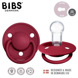 BIBS DE LUX RUBY Smoczek uspokajający silikonowy ONE SIZE Mimisia.pl