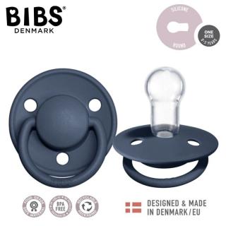 BIBS DE LUX STEEL BLUE Smoczek uspokajający silikonowy ONE SIZE Mimisia.pl