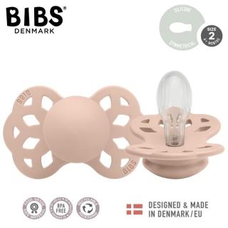 BIBS INFINITY SYMMETRICAL BLUSH M Smoczek Symetryczny Silikonowy Mimisia.pl