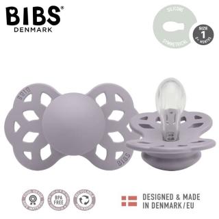 BIBS INFINITY SYMMETRICAL FOSSIL GREY S Smoczek symetryczny silikonowy Mimisia.pl