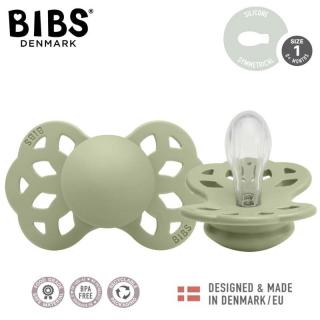 BIBS INFINITY SYMMETRICAL SAGE S Smoczek Symetryczny Silikonowy Mimisia.pl