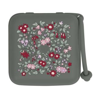 BIBS LIBERTY PACIFIER BOX CHAMOMILE LAWN PINE 2 w 1 etui do smoczków oraz pojemnik do sterylizacji smoczków Mimisia.pl