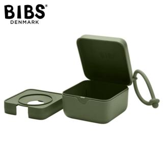 BIBS PACIFIER BOX HUNTER GREEN 2 w 1 etui do smoczków oraz pojemnik do sterylizacji smoczków Mimisia.pl