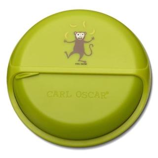 Carl Oscar BIG SnackDISC™ 5 komorowy obrotowy pojemnik na przekąski Lime - Monkey Mimisia.pl