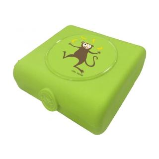 Carl Oscar Kids Sandwich Box Pojemnik na przekąski i kanapki Lime - Monkey Mimisia.pl