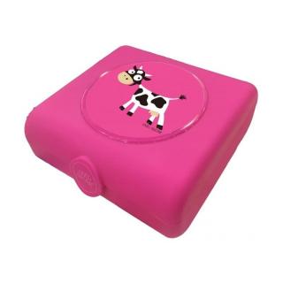 Carl Oscar Kids Sandwich Box Pojemnik na przekąski i kanapki Purple - Cow Mimisia.pl