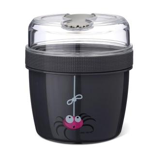 Carl Oscar- N'ice Cup™ L Pojemnik śniadaniowy z wkładem chłodzący Grey - Spider Mimisia.pl