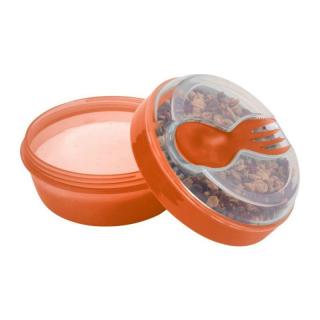Carl Oscar- N'ice Cup™ Pojemnik śniadaniowy z wkładem chłodzący Orange - Moose Mimisia.pl