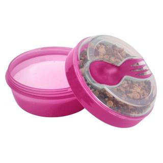 Carl Oscar- N'ice Cup™ Pojemnik śniadaniowy z wkładem chłodzący Purple - Cow Mimisia.pl