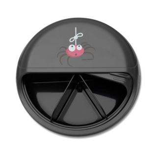 Carl Oscar Small SnackDISC™ 5 komorowy obrotowy pojemnik na przekąski Grey - Spider Mimisia.pl