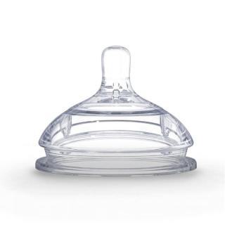 COMOTOMO - antykolkowe smoczki silikonowa SLOW FLOW 2 PACK Mimisia.pl